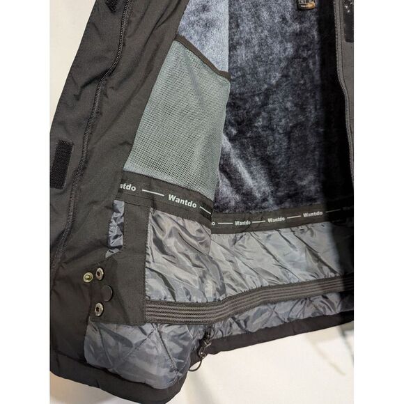 Wantdo Women's Ski Jacket Waterproof Winter Coat Windproof Warm Fleece Raincoat - Picture 6 of 11